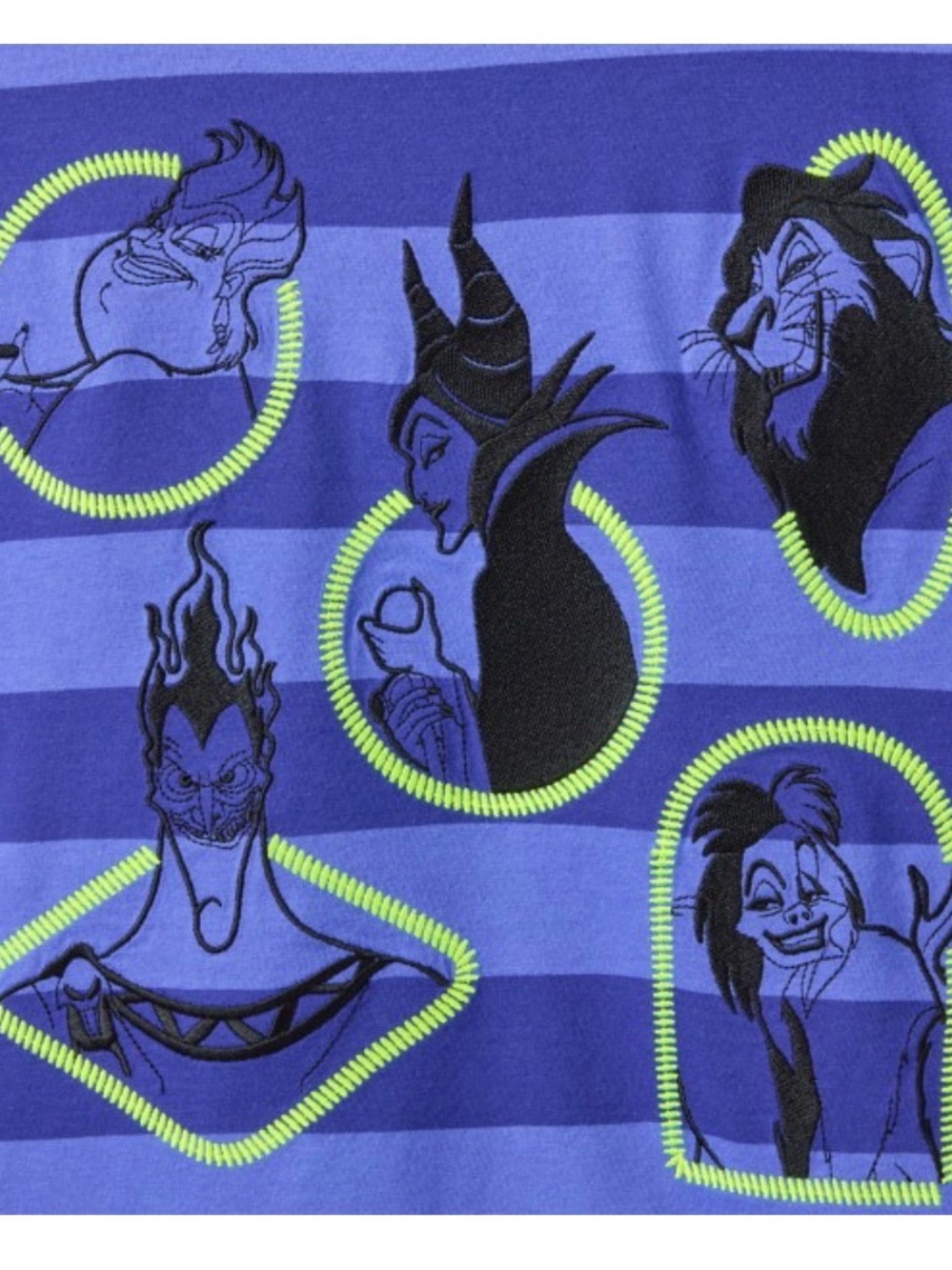 Disney Villains Glow-in-the-Dark T-Shirt for Men by Our Universe - Picture 3 of 5